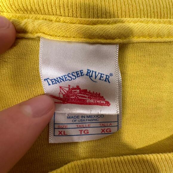 Vintage Distressed 2004 Orange County Choppers Yellow Sword Graphic Tshirt XL - Picture 3 of 8